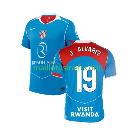Maillot de Foot Atlético Madrid Julian Alvarez 19 Troisième 2025-26